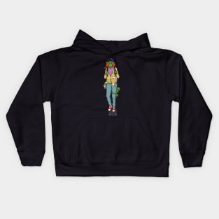 Weird Alien stuff Kids Hoodie